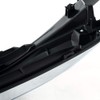 PIT66 Front Upper Bumper Hood Black Chrome Grille Compatible with