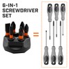ironcube IRONCUBE 6 Pcs Bits Set, Mutli Screwdriver Bits for
