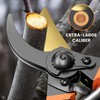 8.3” Secateurs, Bypass Pruning Shears with Replacement Blades and Springs,