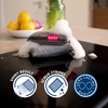 Sorbo Kitchen Scrub Sponge, Scrub Stipes on Microfibre Sponge, Shiny