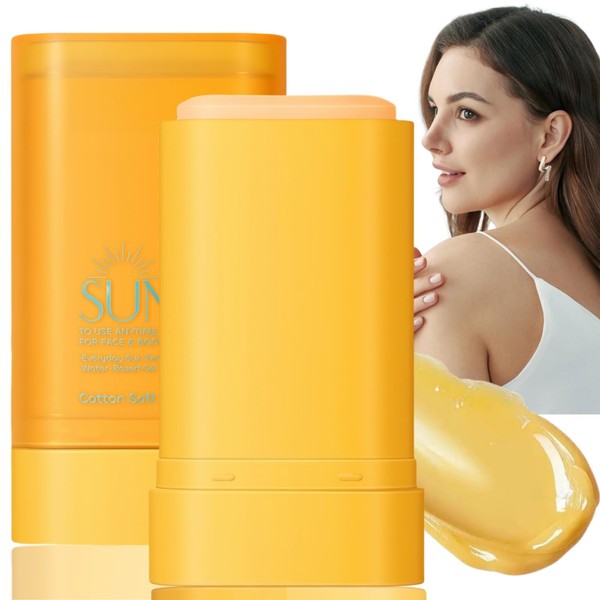 Sunscreen Stick SPF 50+,Invisible Sun Stick,S/unscreen S/PF 50 Face,Non-Greasy &