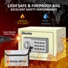 Voncabay Money Safe Box for Home with Sensor Light and