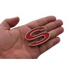 4Pcs Metal SS Front Emblems 3D Badge Replacement for1969-72 Chevelle