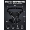 CYOUYDFC Men's Hard Shell Drop Leg Bag, Waterproof Motorcycle Thigh