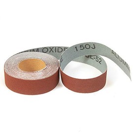 Peachtree Woodworking Supply 1" x 20 Foot for Boxed Abrasive Roll Pack, Wood Turners, Furniture Repair, Woodworkers, Metal Workers and Automotive Body Work (150 Grit)