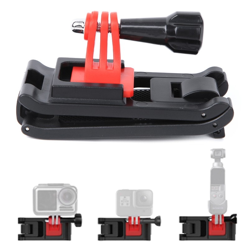 Universal Backpack Clip Adjustable Shoulder Bag Belt Fixed Base for