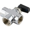 Fitting Parts - 3-Way Ball Valve - Vertical with Mounting