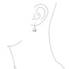 Bling Jewelry Polished Teardrop Sterling Silver Drop Hook Earrings
