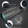 Monocular 12x56 High Power Monocular Telescope for Adults with Smartphone