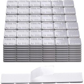 2 Boxes, 576Pcs, 0.5oz, Grey, Adhesive Stick on Wheel Weights Automobiles, Trucks, SUVs & Motorcycles, Low Profile, 48 Strip Box, U.S. Valued Pack Perfect for Garages
