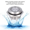 5Pcs Momentary Push Button Switch Metal Auto Reset Ultra Thin