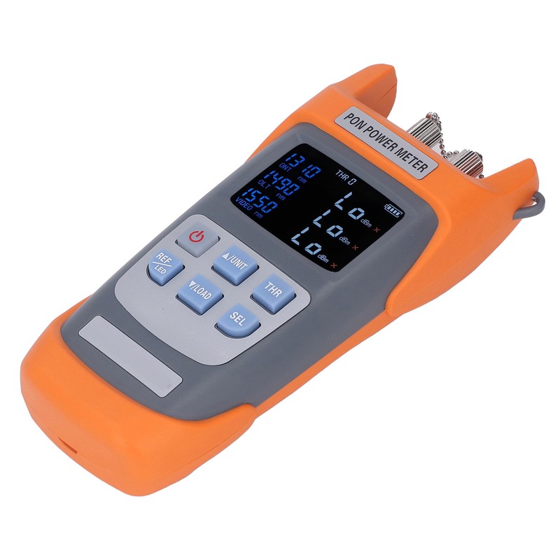 Handheld PON Optical Power Meter Automatic Calibration Threshold Setting ABS