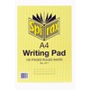 Spirax 411 Writing Pad - White Ruled A4 100 Page