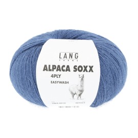 Lang Yarns Alpaca Soxx 4-Way / 4-Ply 100 g / 390 m Colour 10 Blue