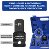 TONYNOL 11pcs Impact Adapter and Reducer Set and Universal Joint