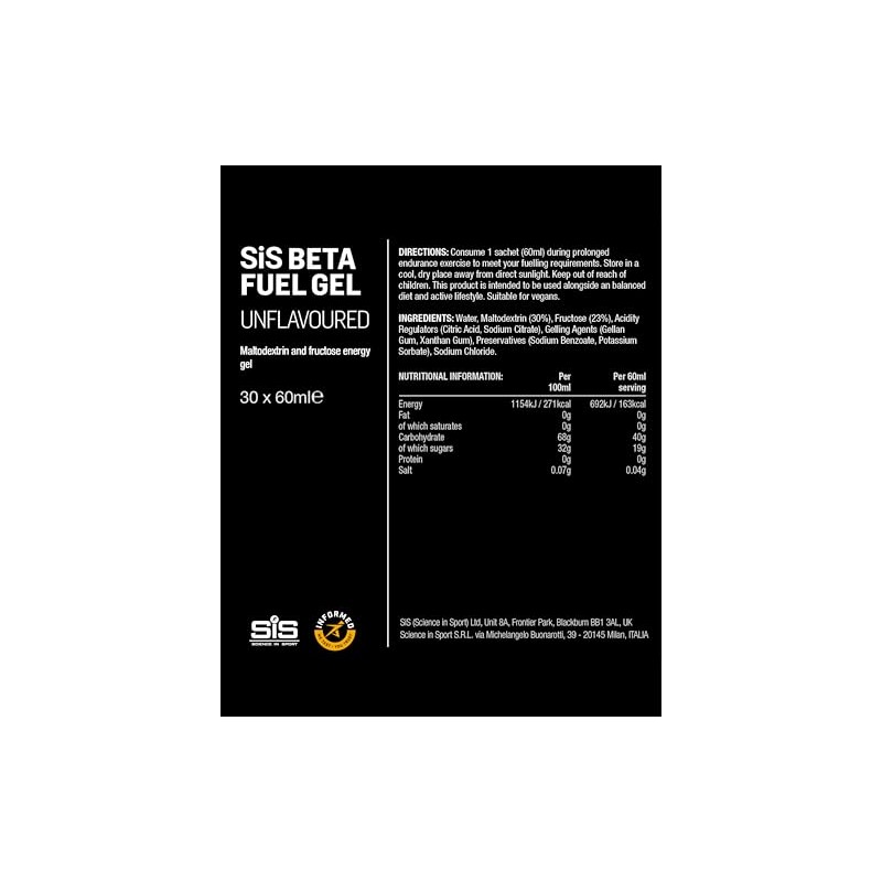 Science in Sport Beta Fuel Neutral | Dual Source Unflavoured