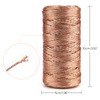 G2PLUS 100M Rosegold Thread String Twine, 1.5mm Polyester String Cord,