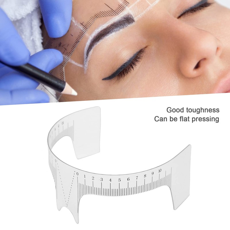 Voluxe Eyebrow Ruler, Microblading Accessories, Microblading Ruler, Eyebrow Measuring Tool