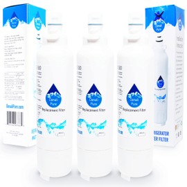 3-Pack Replacement for LG LSXS22423W Refrigerator Water Filter - Compatible with LG LT800P, ADQ73613401 Fridge Water Filter Cartridge