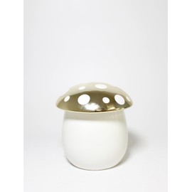 Sand + Fog Scented Candle - California Beach House – Ceramic Novelty Mushroom Candle – 100% Cotton Lead-Free Wick - Luxury Air Freshening Jar Candles - Perfect Home Decor – 10oz