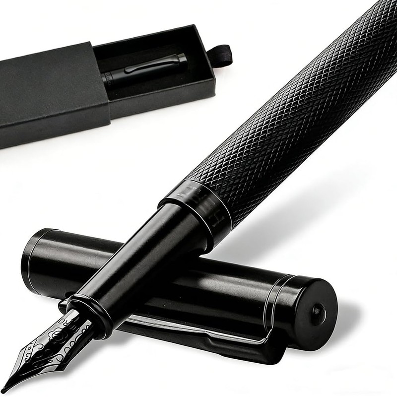Juego de pluma estilográfica, Pluma Estilográfica Ultra Elegante con Convertidor,