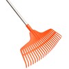 KOTARBAU® Fan broom, 23 teeth made of plastic with aluminium