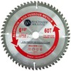 Benchmark Abrasives TCT 6 1/2 Inch Circular Saw Blade, Tungsten
