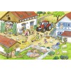 Ravensburger Puzzle – 09195 Child Classic – Day At The Farm – 2 x 24 Pieces