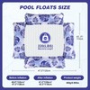2Packed Water Hammock, Pool Inflatable Water Hammock, Air Mattress Pool