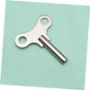 DOITOOL 4pcs Steel Clock Winding Keys Clock Repair Winding Tools