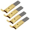 Hoypeyfiy 4Pcs L94MF7 Carbon Brushes, Replacement for Washing Machine Motor