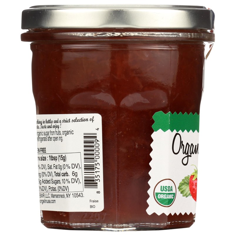 LUCIEN GEORGELIN Organic Strawberry Fruit Spread, 11.28 OZ