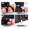 XINYUICEAN Reemplazo de Tirador de Cremallera para Chaquetas, 20 Piezas