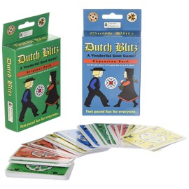 Juego de cartas Dutch Blitz original y paquete de expansion (versión en inglés)