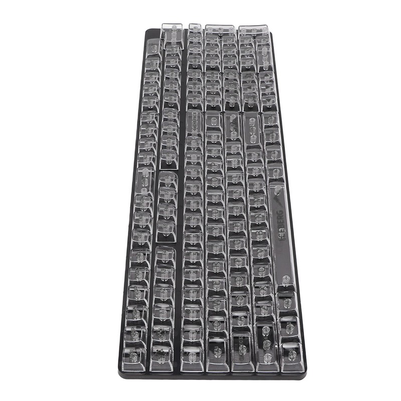 132 Keys Mechanical Keyboard Keycaps CBSA Height Transparent Ergonomic DIY