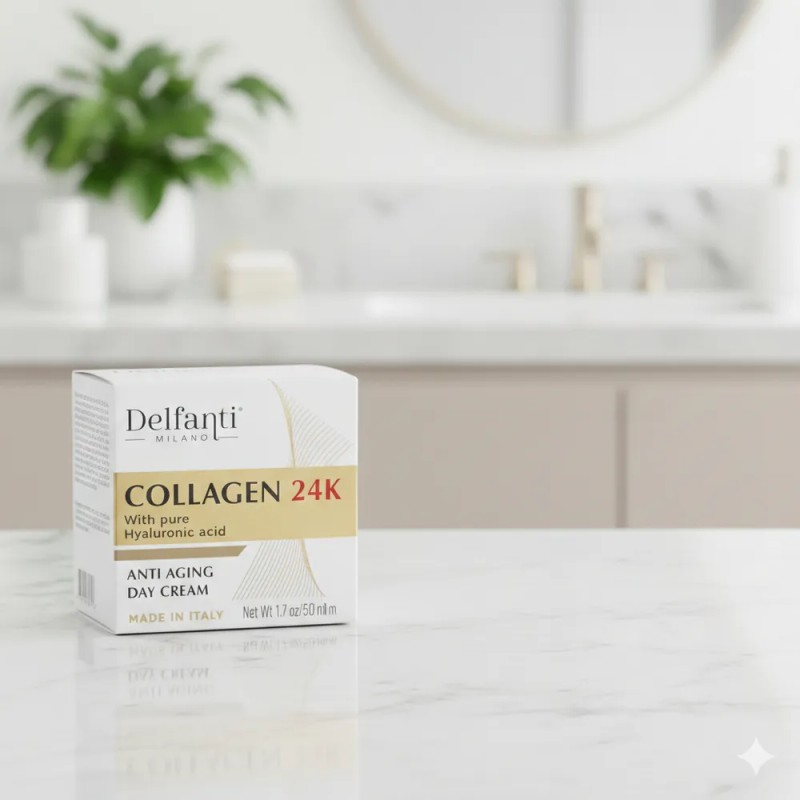Crema Antiedad 24k Delfanti-milano 50ml Piel 25+ Todo Tipo De