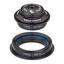 Wolf Tooth GeoShift Performance Angle Headset ZS44/28.6 Upper, ZS56/40 Lower/Short 90-115 mm