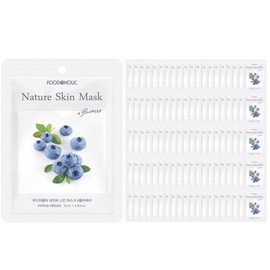 (100 sheets) Foodaholic Nature Skin Blueberry Mask Pack / (100매)푸드어홀릭 네이처스킨 블루베리 마스크팩
