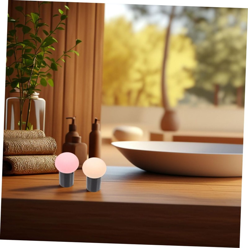 Ipetboom Dual-use Makeup Sponge 6pcs Mushroom Puff Soft Plush Material