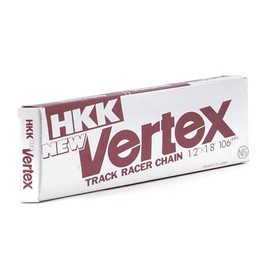 HKK Vertex 1/8" Chain, Silver Black