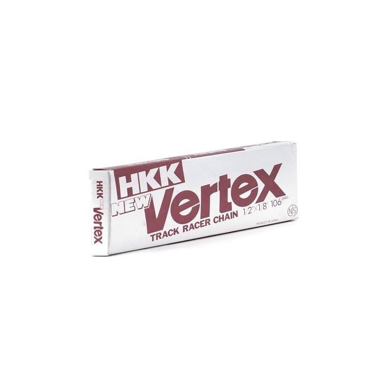 HKK Vertex 1/8" Chain, Silver Black