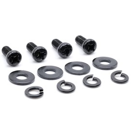 ReplacementScrews Wall Mount Screws Compatible with Roku 55R8BX - 55 Inch Pro Series 4K TV - Complete Wall Mounting Bolt Set (Pack of 4)