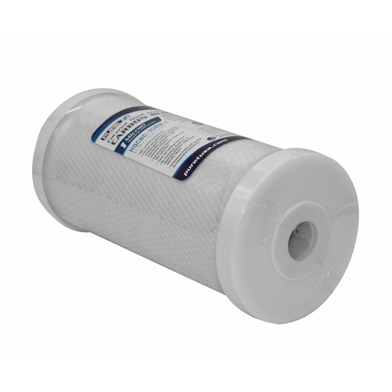 PureT HQCBC-10BB-10, 10x4.5" Coconut Carbon Block Filter - NSF Certified