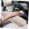 VICASKY Manicure Hand Rest Pillow Lightweight Wooden Nail Arm Cushion