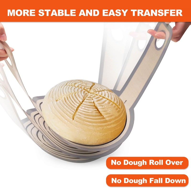 Silicone Bread Sling Dutch Oven - Best Japan Silicone. Non-Stick