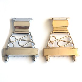 Guitar Anatomy Trapeze Tailpiece Short for Archtop Jazz Guitars Decorative - Gold