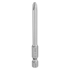 HARFINGTON #2 Phillips Screwdriver Bit PH2 1/4" Hex Shank 3" (75mm) Long Magnetic S2 Steel Industrial Grade Screw Driver Bit Cross Head Electric Drill Bits 0.197" (5mm) Rod