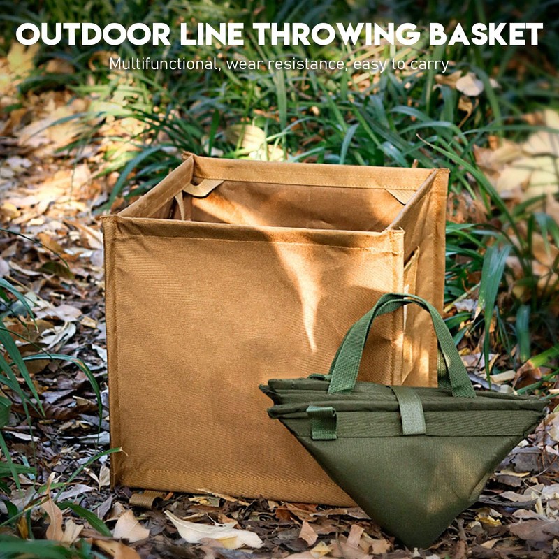 Arborist Throw Line Storage Cube, 33l Large Capacity Oxford Cloth