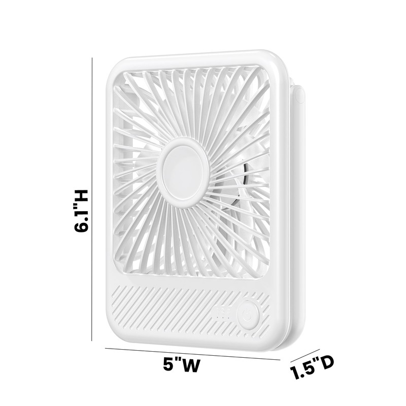Koonie USB Desk Fan, Strong Wind Ultra Quiet Small Personal
