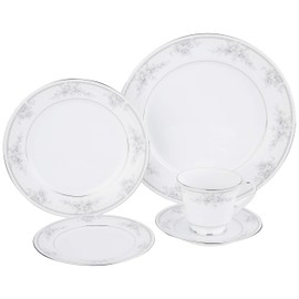 Noritake Sweet Leilani - 5 piece place setting, White